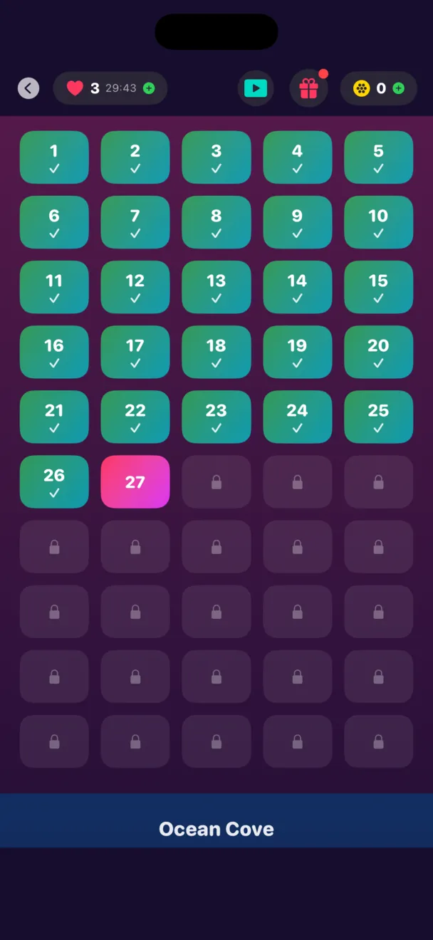 Jelly Gates — level map