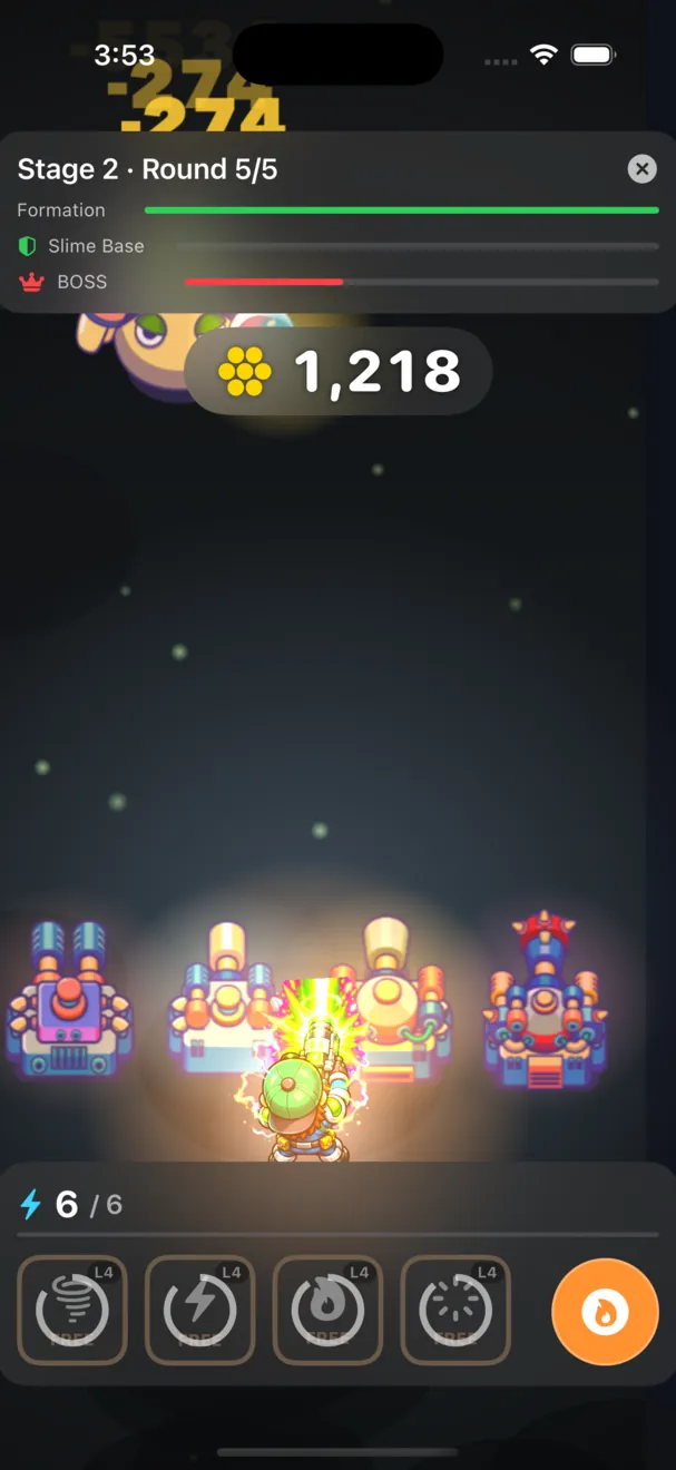 Slime Siege — boss showdown 2