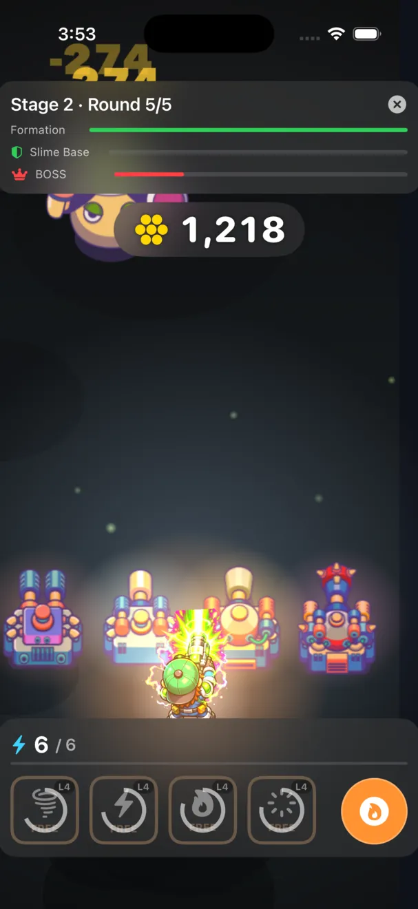 Slime Siege — boss showdown 3