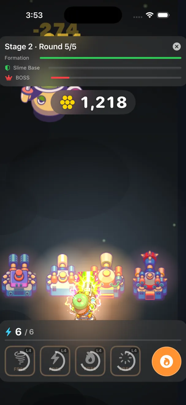 Slime Siege — boss showdown 4