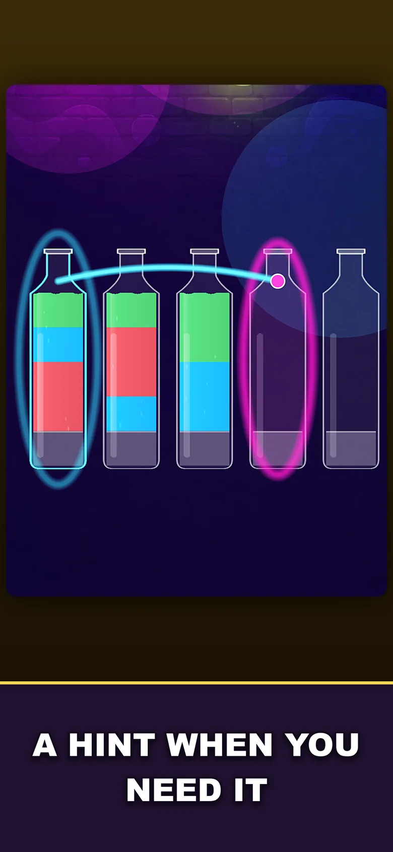 Jelly Fizz store frame: a hint when you need it